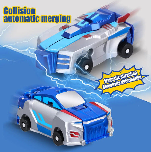 Ultimate Unicorn Car Toy 2 In 1 Creative Car Transforms Into Unicorn Robot Toy Inertial Sliding Racing Car Model Impact Deformed